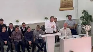 Воскресное богослужение 9.06. || участие гостей г. Новомосковск