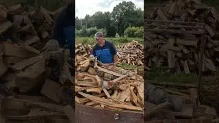 Колотые дрова #firewood