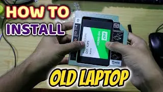SSD In Old Laptop | How To install ssd in laptop dvd drive #shorts