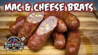 Homemade Mac and Cheese Brats - Super Easy Macaroni and Cheese Sausage Recipe!
