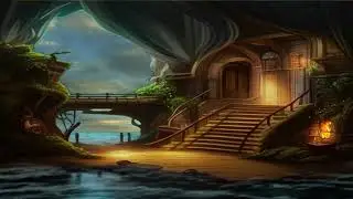 Best 3D animated sunset scenery with luxurious Hotel | Rupali D | No copyright | By Search Effect |
