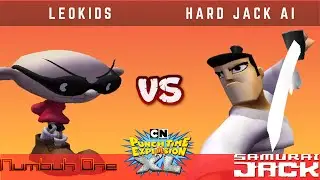 PTE Mini 29 [L1] | LeoKids (One) vs Hard Samurai Jack AI (Jack)