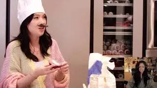 Valkyrae reacts to Offline TV and Friends “making an authentic pizza”
