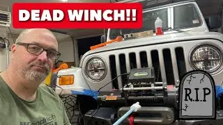 THE OLD WINCH IS A NO GO!!
