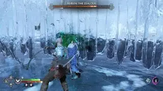 God of War Ragnarök This ice boss was hard