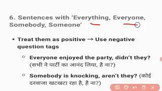 Master video on question tag for exams