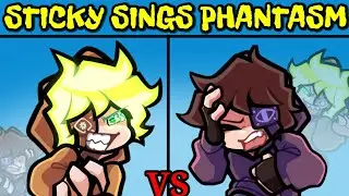 Friday Night Funkin' Sticky Sings Phantasm | Chaos Nightmare (Sonic vs Fleetway) (FNF Mod)