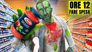 Vivo 24 ORE come uno ZOMBIE! - Settimana di Halloween [2/4]