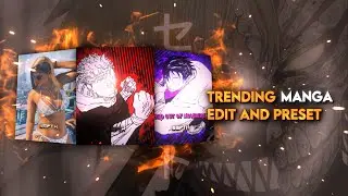 MANGA EDIT PRESETS - ALIGHT MOTION