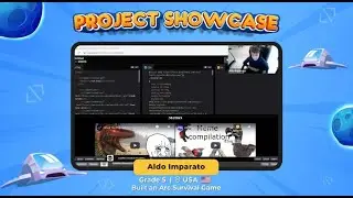 #Projectshowcase - Aldo Imparato, Grade 5, USA | Camp K12 Coding Student