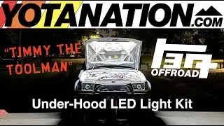 TEQ Offroad Under-hood LED light kit - YOTANATION.COM