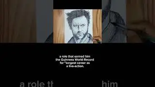 Drawing Hugh Jackman: Logan / Wolverine Portrait
