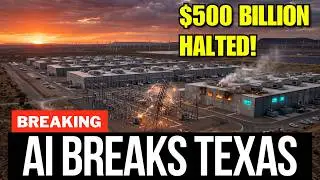 AI BREAKS Texas — OpenAI’s $500 BILLION Grid CRISIS Stops Stargate COLD