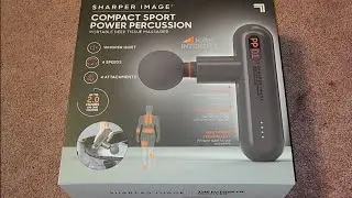 Costco Sale Item Review Sharper Image Compact Sport Power Percussion Portable Deep Tissue Massager