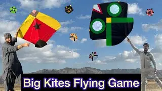 Big Kite Fighting in Ground || Maidani Patangbazi || 2.5 or 1.5 tawy Guddon ki Game Quetta