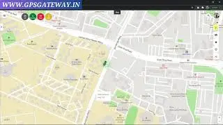 How to view the vehicles on the gps gateway tracking application , details on the calender view