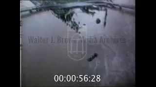 Hurricane Agnes hits Pittsburgh — KDKA (June 23, 1972)