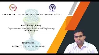 Lecture 05: Intro to GPU architectures