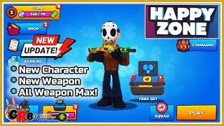 HAPPY ZONE - Battle Royale (New Update 03/ 2023) Gameplay Android / APK