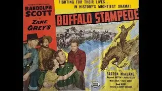 Buffalo Stampede complete full length western movie Randolph Scott