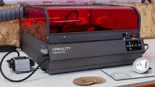 Testing the new Laser Cutter and Engraver | Creality Falcon2 Pro Laser