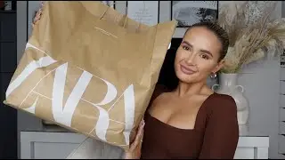 HUGE ZARA HAUL | AUTUMN/WINTER STAPLES | MOLLYMAE