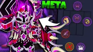 NEW *MAXED* ABYSSAL VOID WARRIOR SHOWCASE - Dungeon Quest