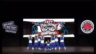 Junior ElctroGroovers in Hip Hop İnternational Philippines 2024 Grand Finalist
