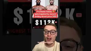 that ticket price is insane… but 