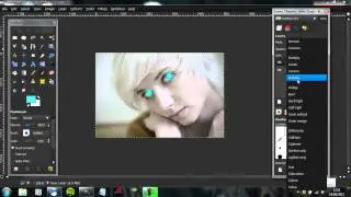 Gimp Tutorial : How to change any eye colour