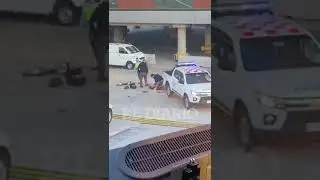 Intento de robo a camión de caudales en el aeropuerto de Chile dos muertos #short