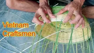 Wonderful Basket Making By Vietnam Craftsmen