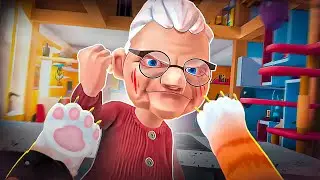 Жизнь VR Кота с VR Бабулей 😼👵 ( I Am Cat VR )