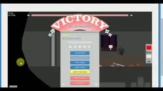 el gran detalle que paso minutos despue de la part 2 de HAPPY WHEELS