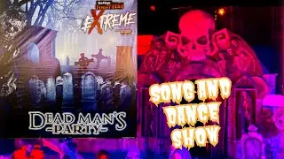 Dead Man’s Party Dance Show | Fright Fest Extreme Six Flags Great Adventure 🎃👻
