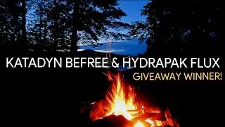 GIVEAWAY PRIZE WINNER ANNOUNCEMENT - Katadyn BeFree & HydraPak Flux Bottle Combo