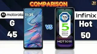 Infinix Hot 50 vs Motorola g45 : Which Phone is Best❓😱