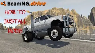 Beam NG Drive| How To Install Mods For Beginners!