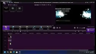 edited with an old version of filmora inside a VM