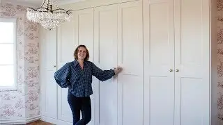 Våra inbyggda IKEA garderober