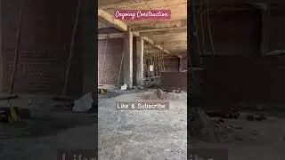 Ongoing Construction/ Site Visit/ Milk Factory, Sehore building 🏫 #building #construction #sehore
