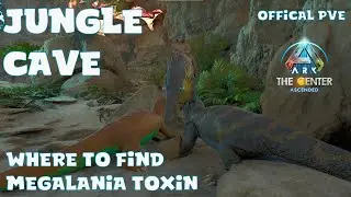 The Center Jungle Cave - Easy Silica Pearls & Megalania Toxin - Ark Survival Ascended - Official PVE