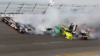 Mega NASCAR Crash Compilation 100+ Crashes!