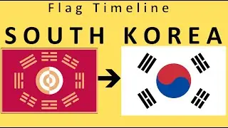 Flag of South Korea : Historical Evolution (with the anthem of South Korea 