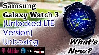 Samsung Galaxy Watch 3 LTE Model 2020 - Unboxing & Demo