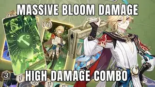 Kaveh Bloom Does INSANE Damage! | Genshin TCG
