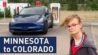 Minnesota to Colorado - Tesla Model Y Road Trip