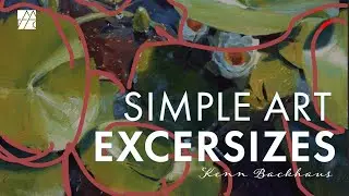 Simple Exercises to Improve Your Art Composition and Abstract Shapes | Kenn Backhaus