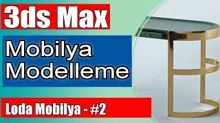 3ds max mobilya modelleme 