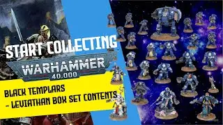 Start Collecting Warhammer 40,000 10th Edition: Black Templars - Leviathan Box Set Contents
